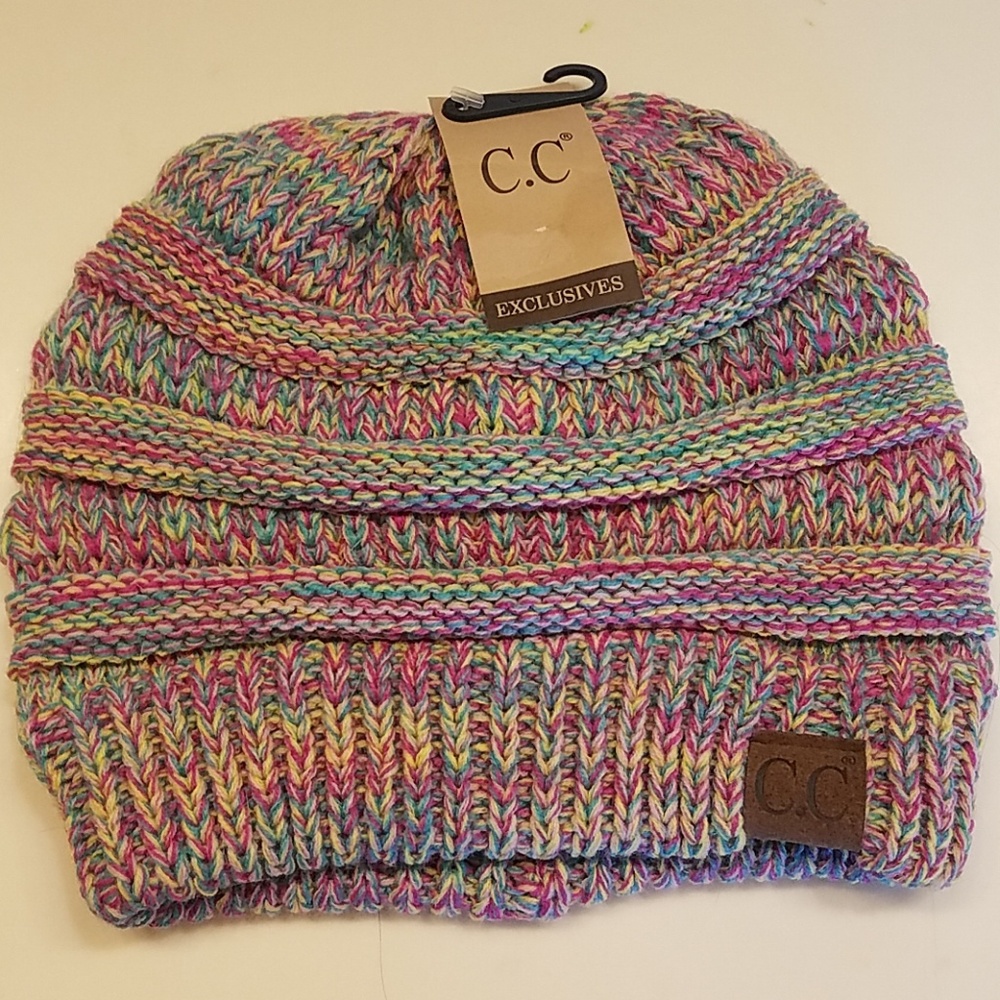 C.C knit beanie
